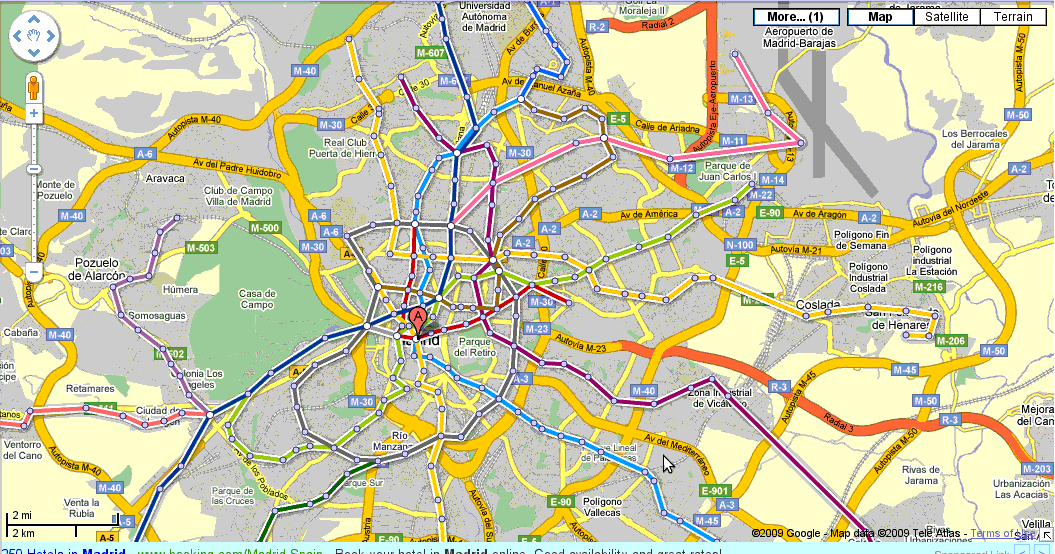 lineas del metro. ver las líneas del metro