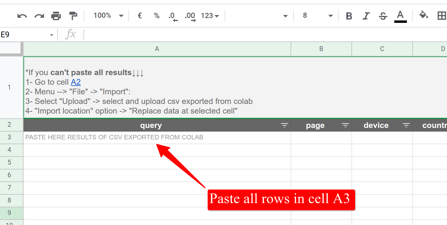 Pivot Table