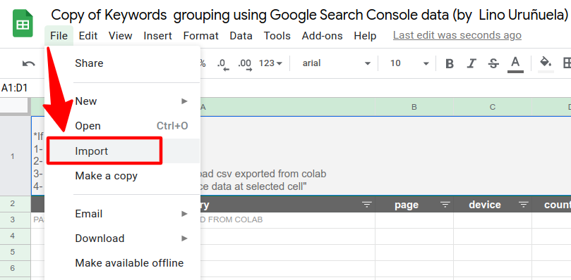 Pivot Table